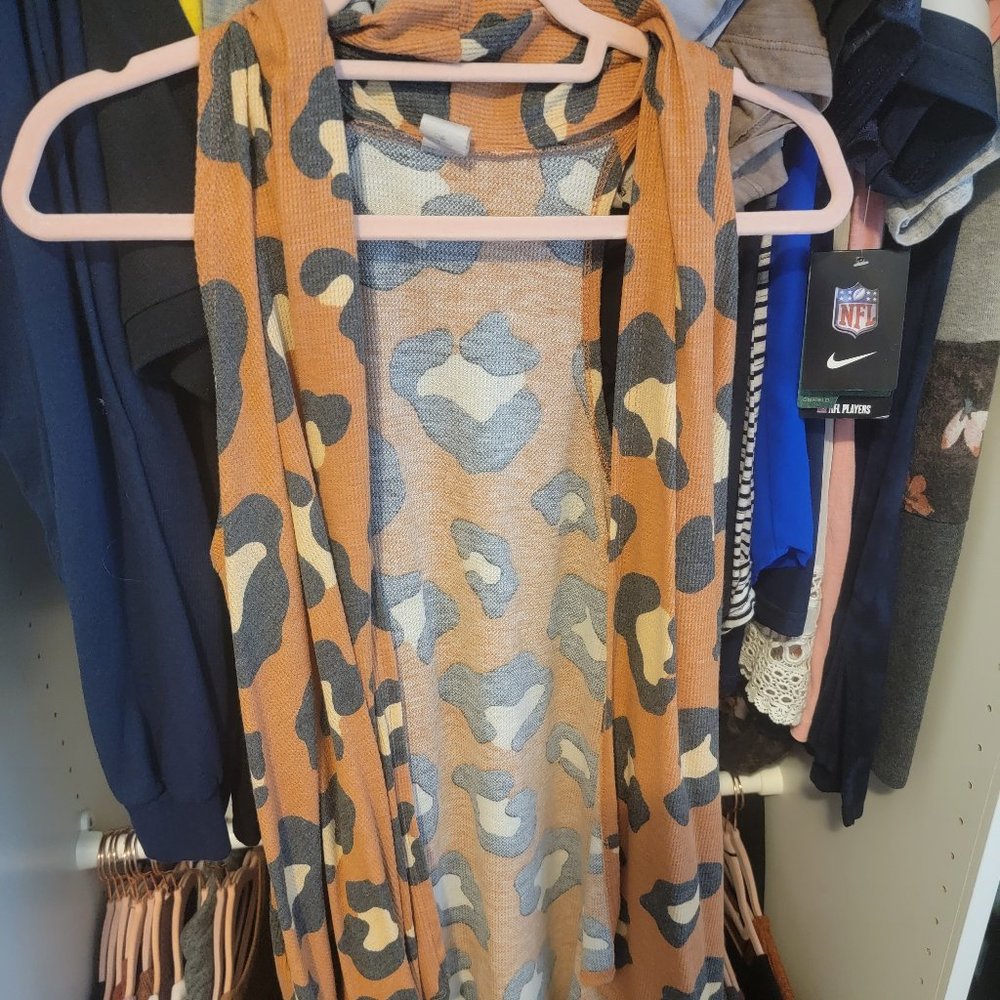 Sleeveless Open Style Tunic